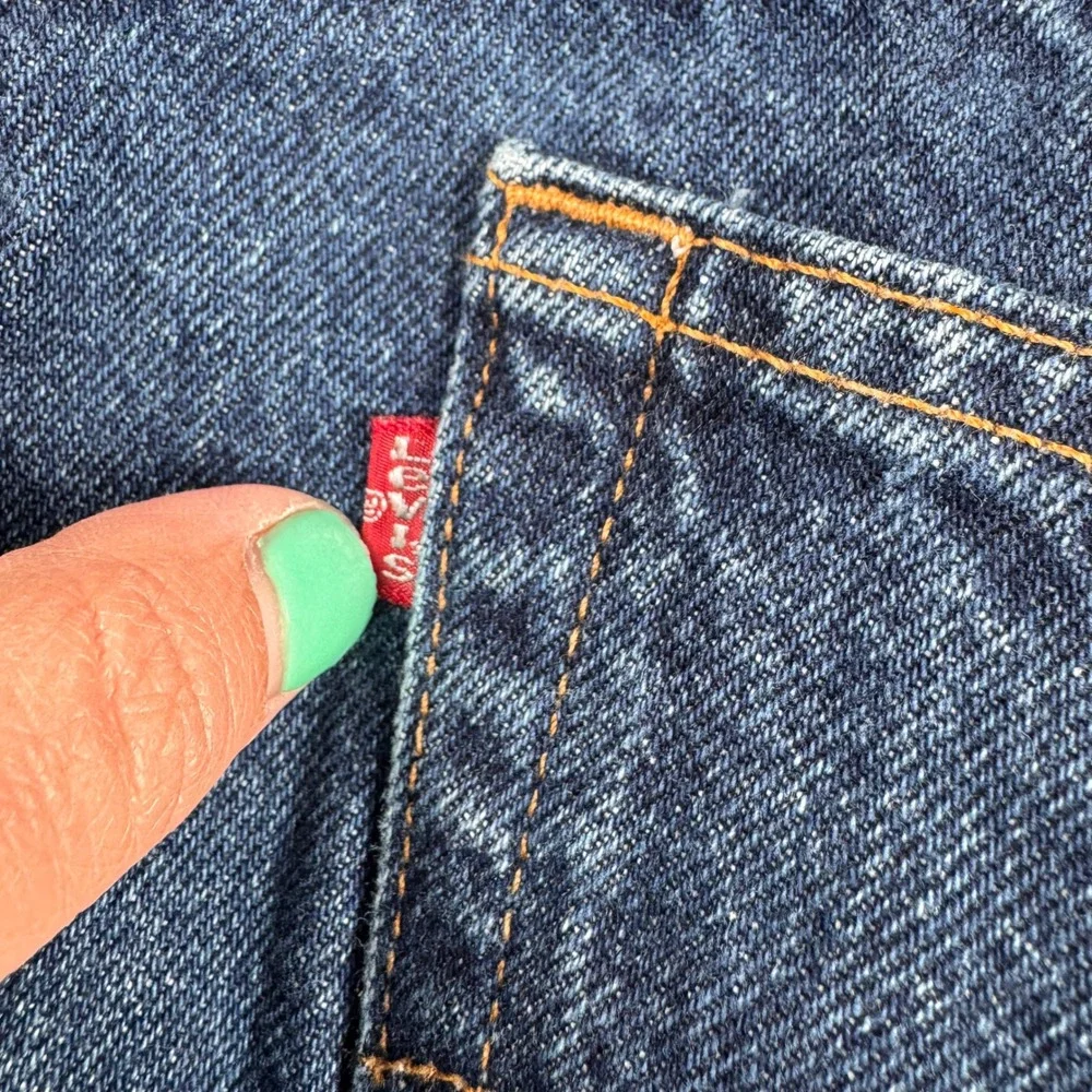 Vintage Levis Jeans Mens 42x32 505 Straight Leg 100% Cotton‎ Denim Y2K Mexico